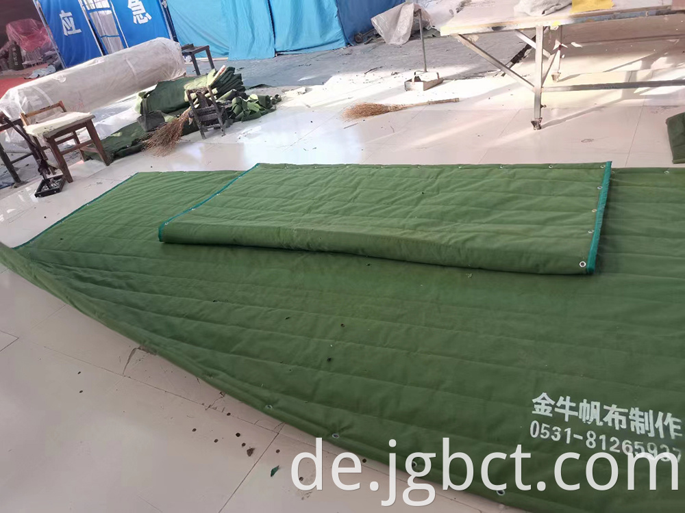 Customized processing of canvas cotton door curtains